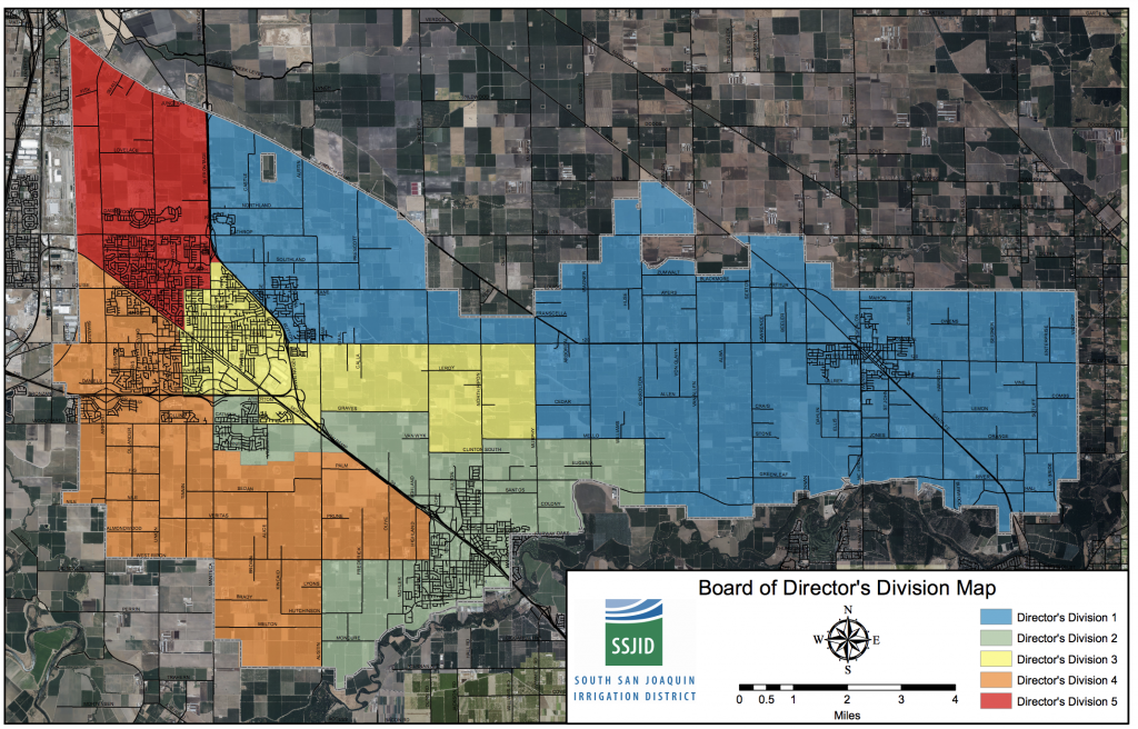 Board of Director's Division map